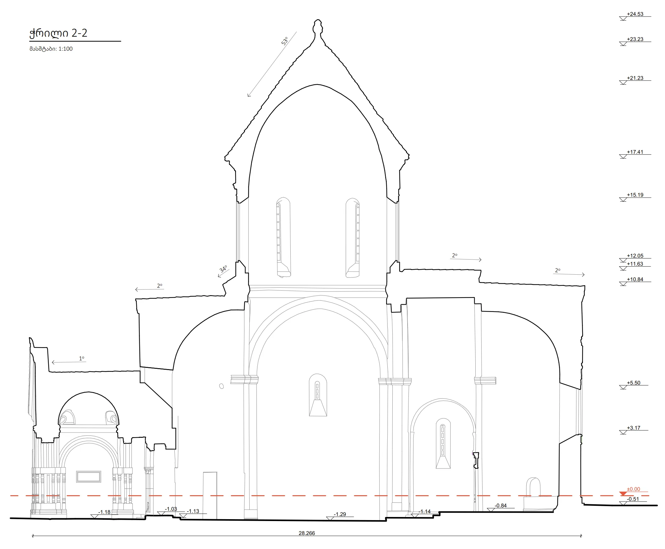 Manglisi Sioni — drawing 3