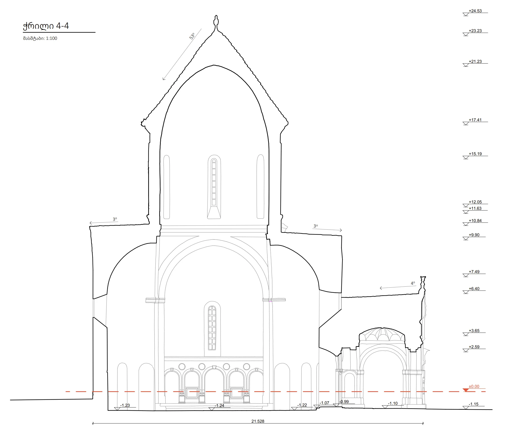Manglisi Sioni — drawing 5